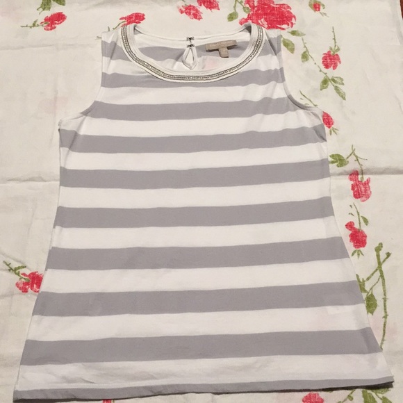 Banana Republic Striped Tank - Picture 1 of 4